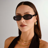 Le Specs Outta Love Black - Optivog