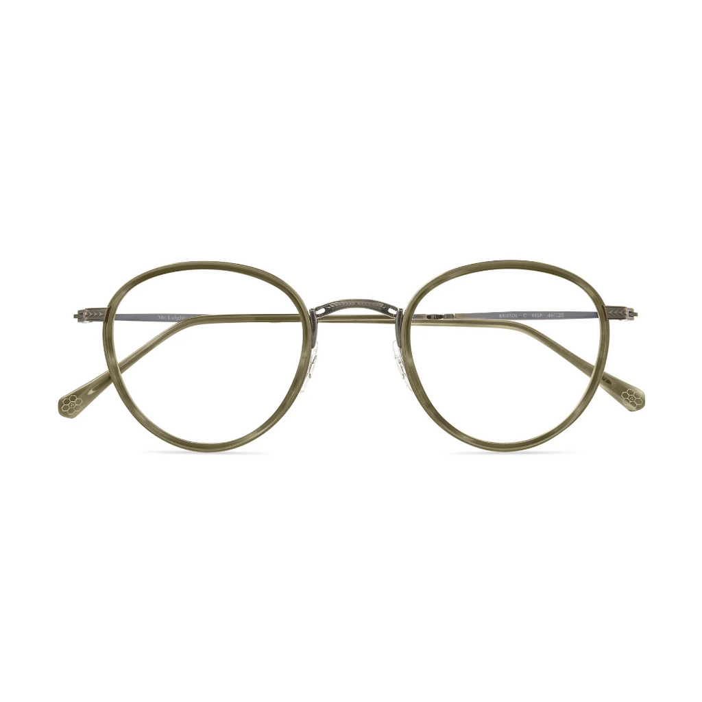 Mr. Leight Bristol C Kelp-Pewter - Optivog
