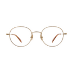 Garrett Leight Cloy II Gold-Ember Tortoise - Optivog