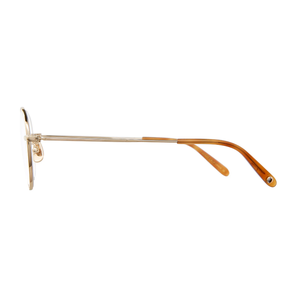 Garrett Leight Cloy II Gold-Ember Tortoise - Optivog