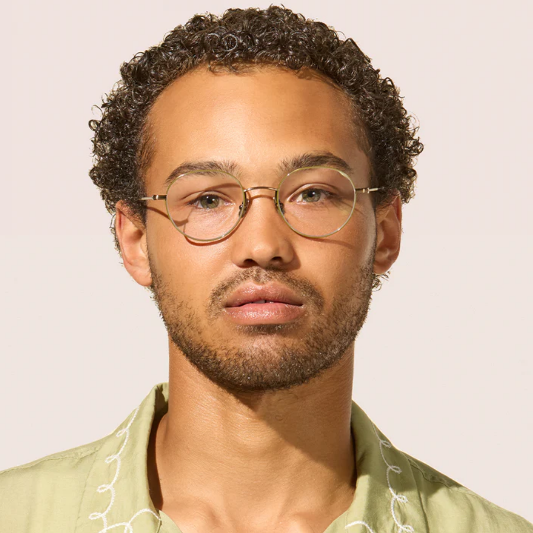 Garrett Leight Cloy II Gold-Ember Tortoise - Optivog