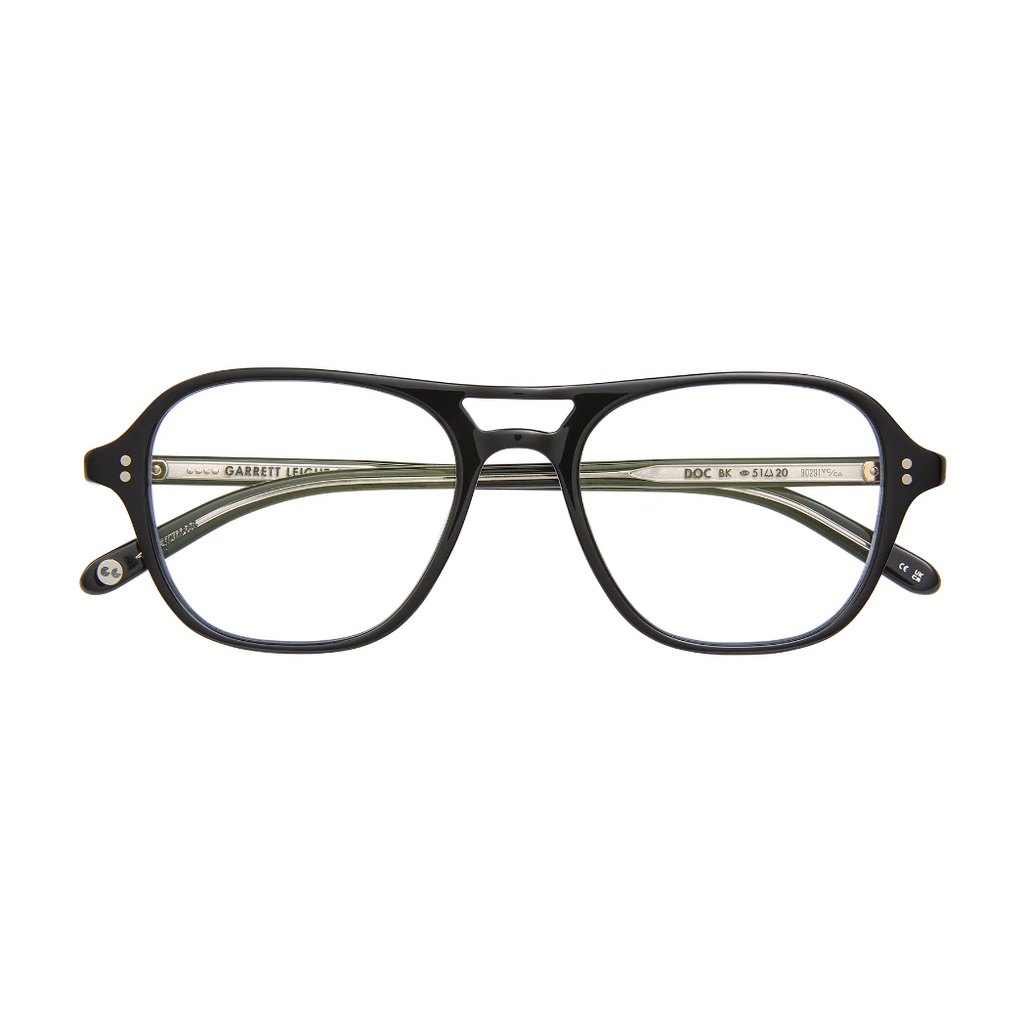 Garrett Leight DOC Black - Optivog