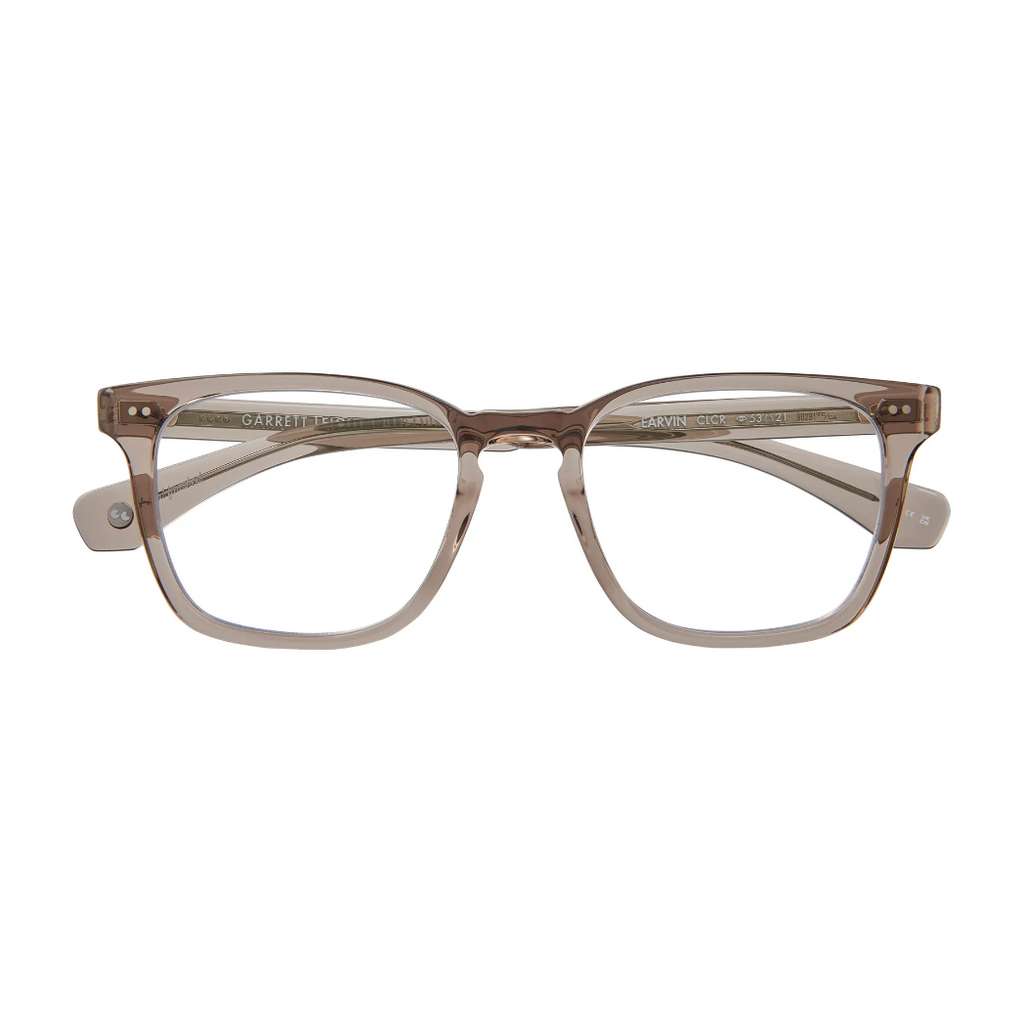 Garrett Leight Earvin Clay Crystal - Optivog