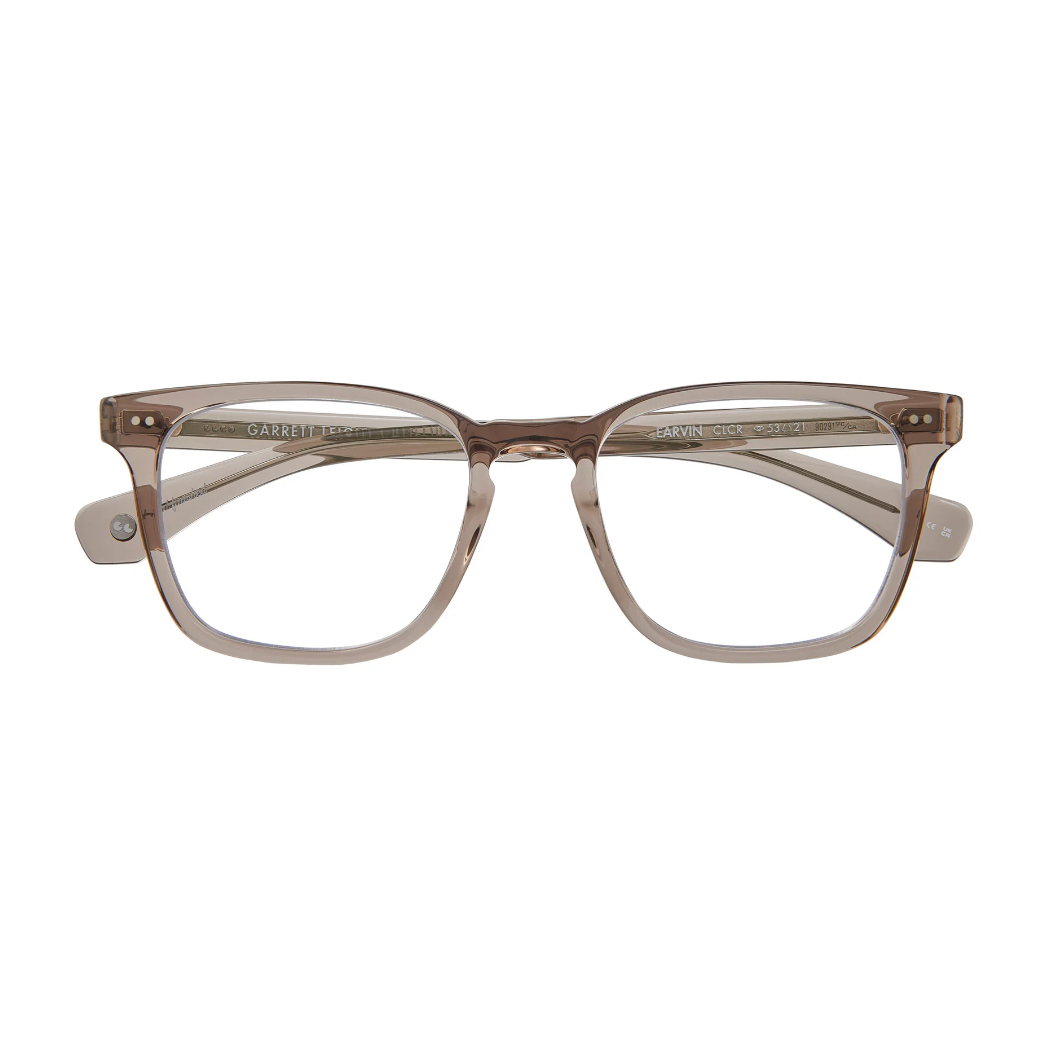 Garrett Leight Earvin Clay Crystal - Optivog