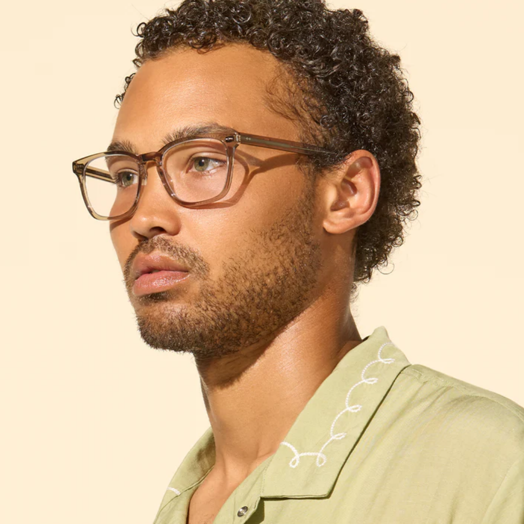 Garrett Leight Earvin Clay Crystal - Optivog