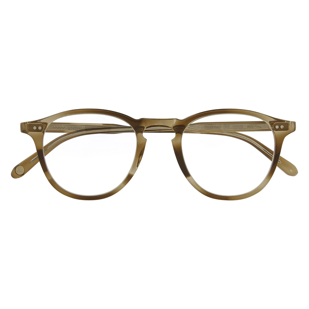 Garrett Leight Hampton Khaki Tortoise - Optivog
