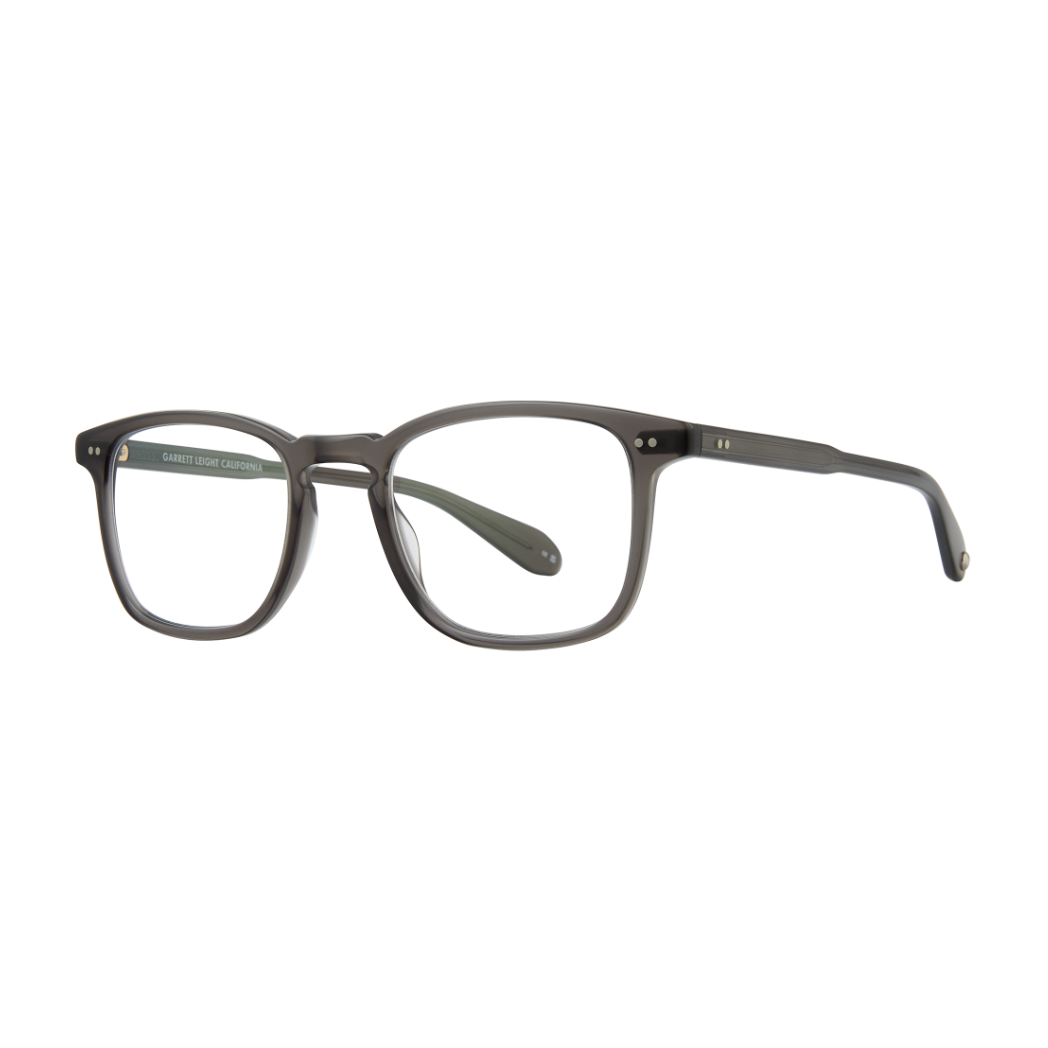 Garrett Leight Howland Matte Grey Crystal - Optivog