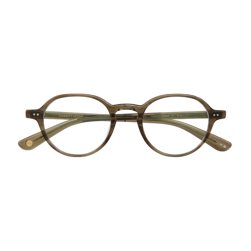 Garrett Leight Loma Olive Tortoise - Optivog