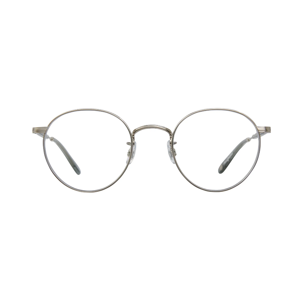 Garrett Leight Wilson M Brushed Silver-Stillwater - Optivog
