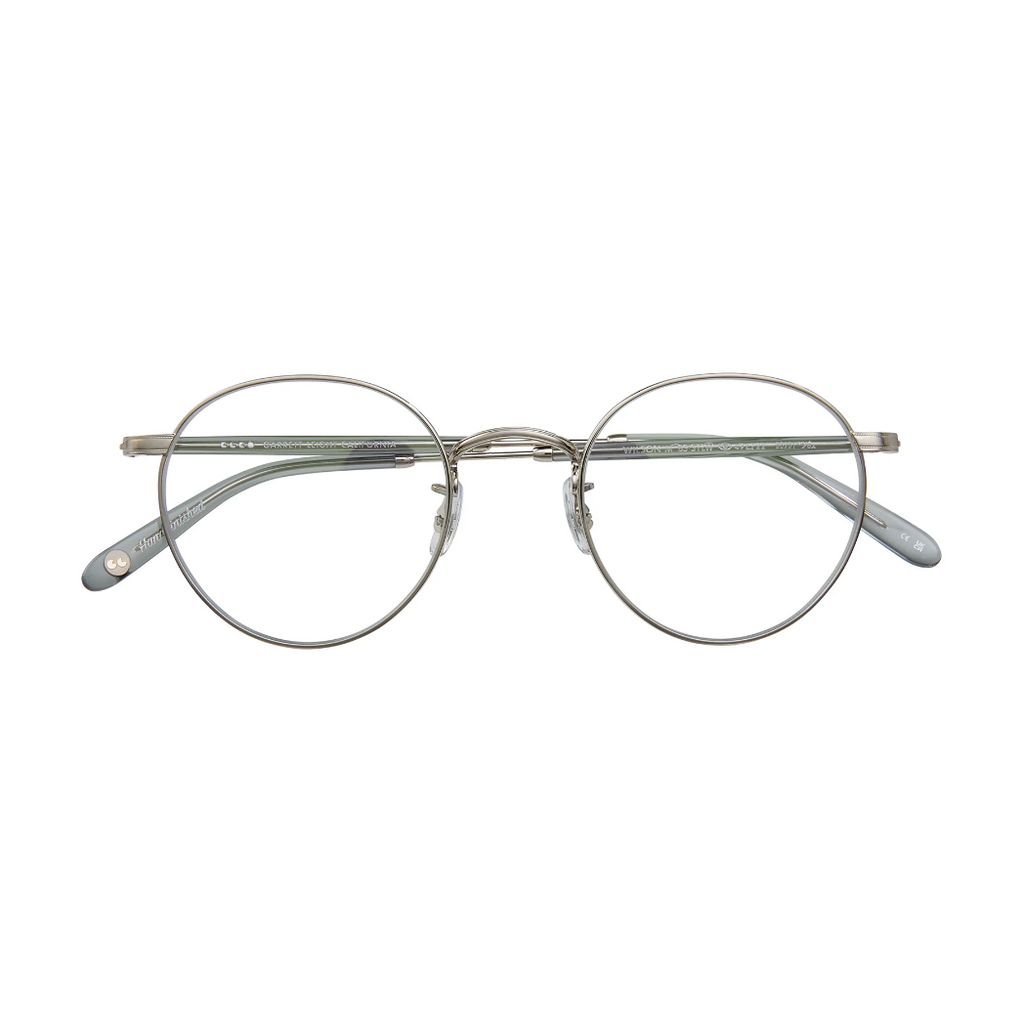 Garrett Leight Wilson M Brushed Silver-Stillwater - Optivog