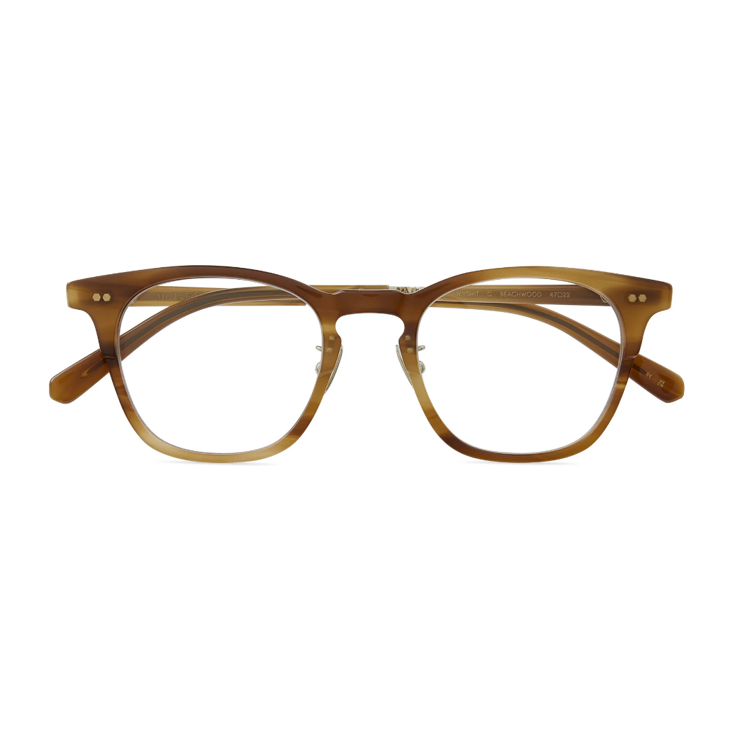 Mr. Leight Wright C Beachwood-White Gold - Optivog