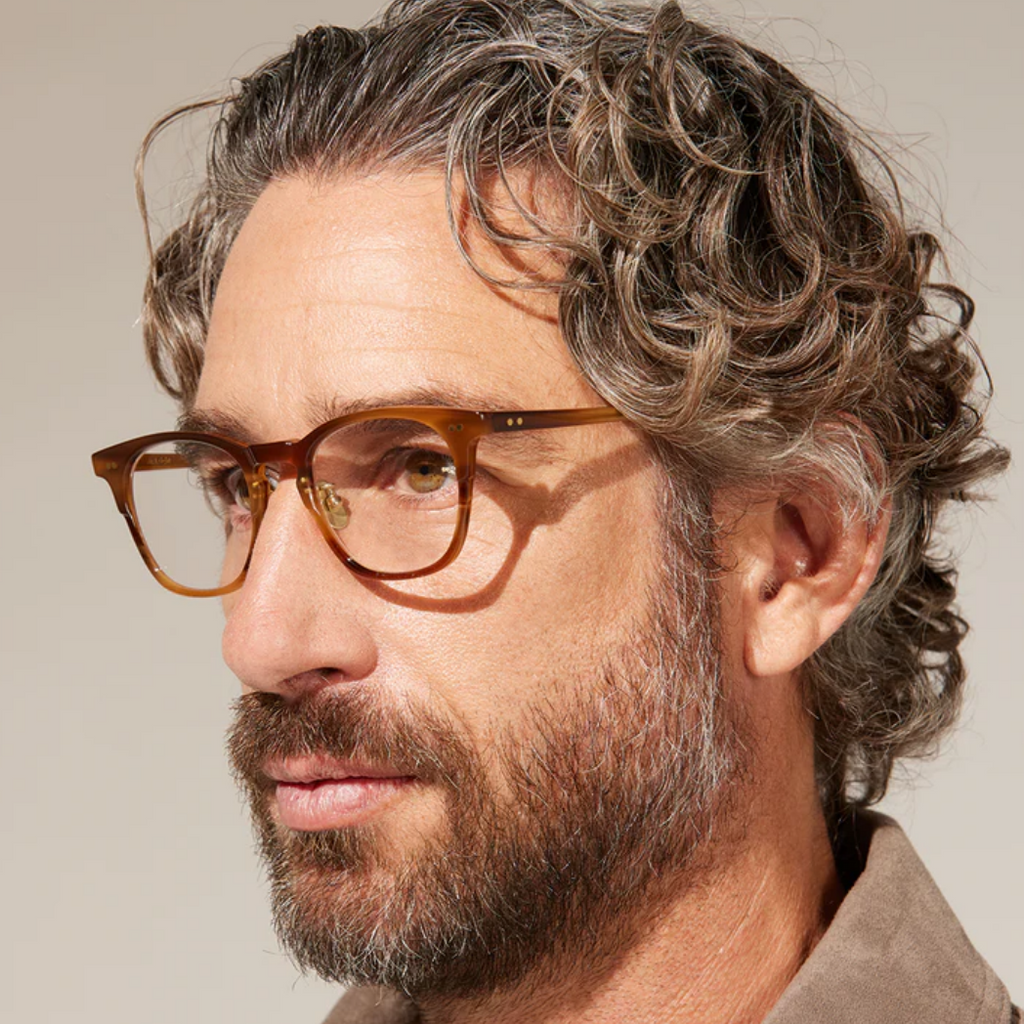 Mr. Leight Wright C Beachwood-White Gold - Optivog