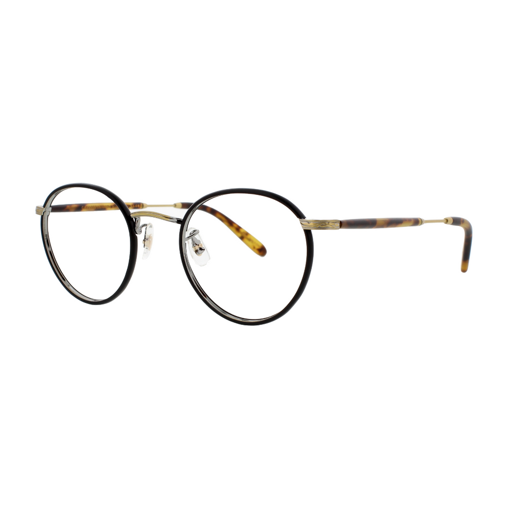 Garrett Leight Wilson Bourbon Tortoise-Matte Spotted Tortoise - Optivog