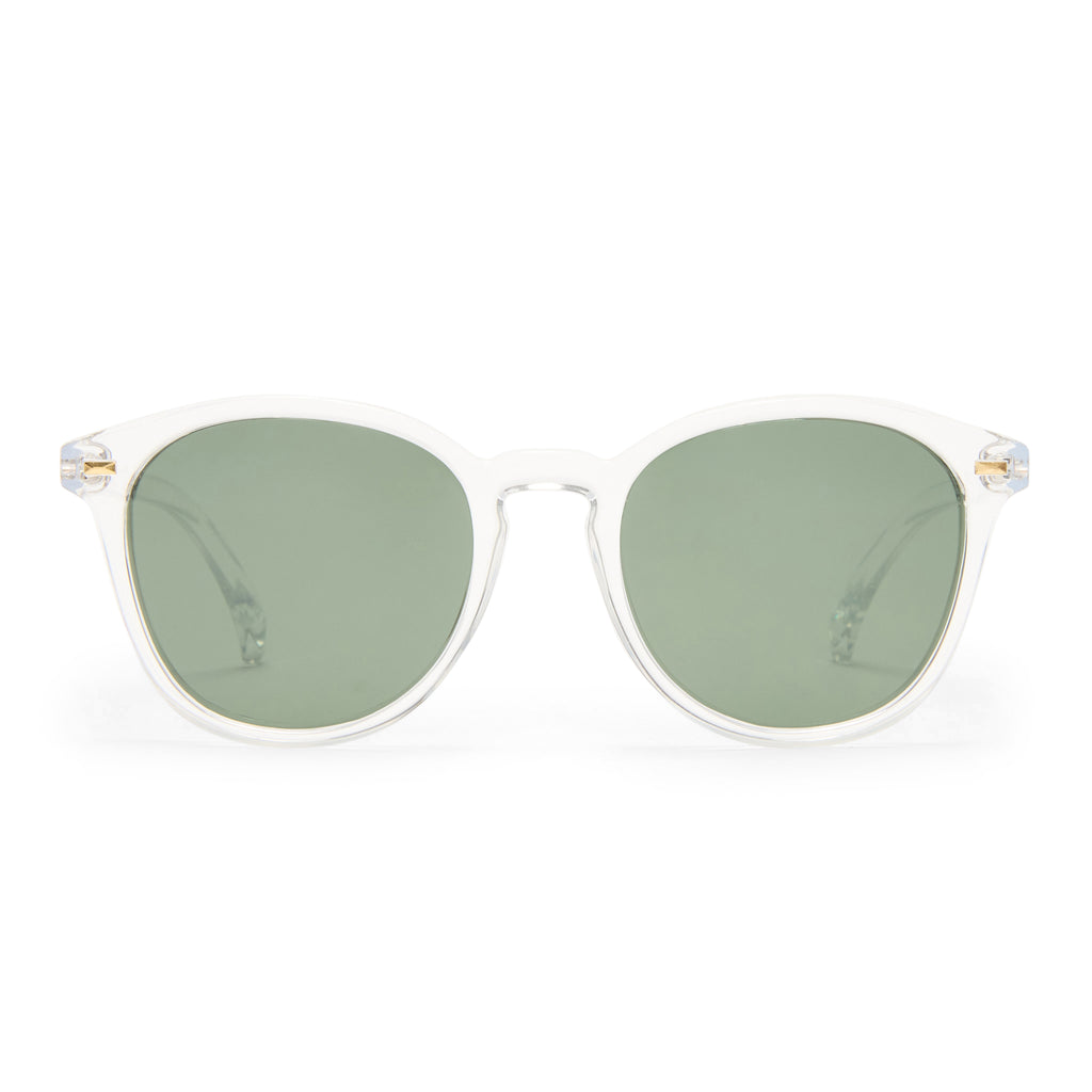 Le Specs BANDWAGON CRYSTAL CLEAR - Optivog