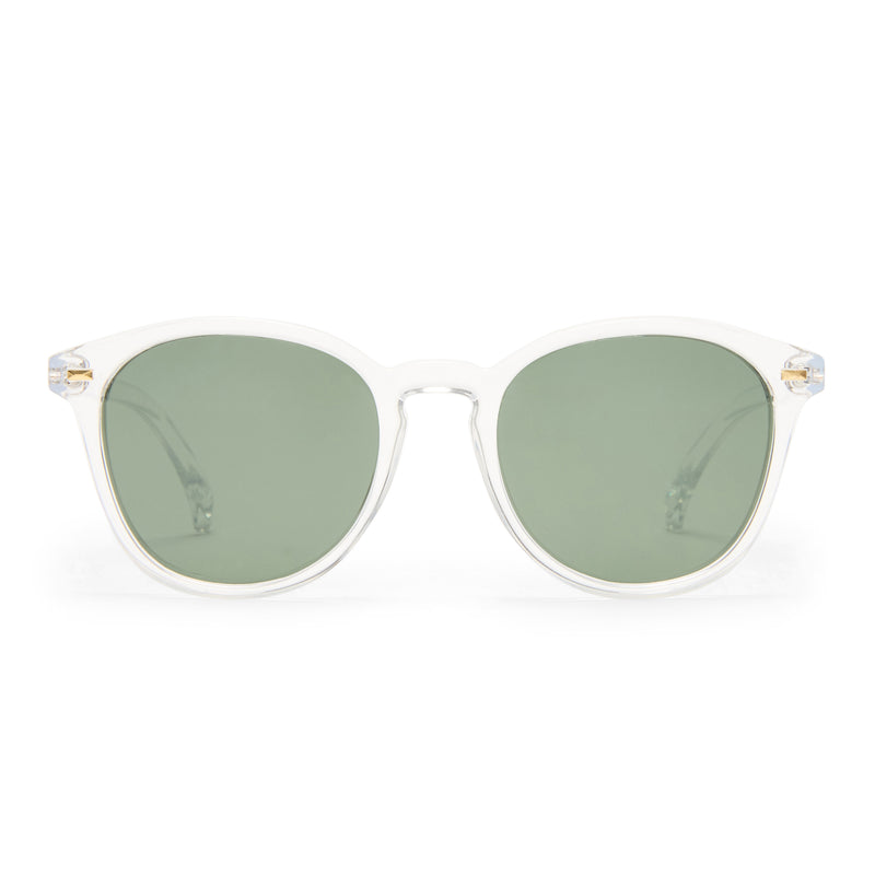 Le Specs BANDWAGON CRYSTAL CLEAR - Optivog