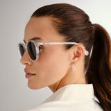 Le Specs BANDWAGON CRYSTAL CLEAR - Optivog