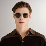 Le Specs BANDWAGON CRYSTAL CLEAR - Optivog
