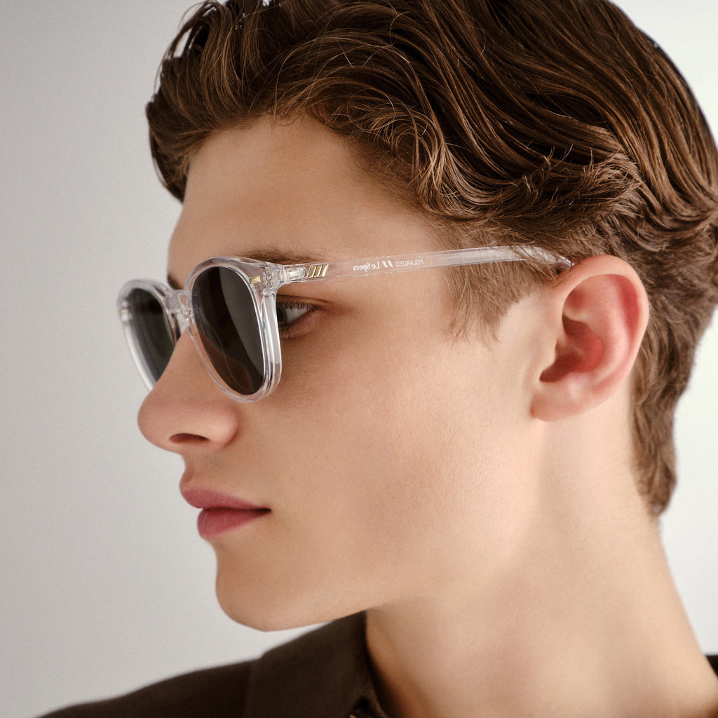 Le Specs BANDWAGON CRYSTAL CLEAR - Optivog