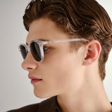 Le Specs BANDWAGON CRYSTAL CLEAR - Optivog