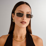 Le Specs BIZARRO BRIGHT GOLD / CLEAR - Optivog