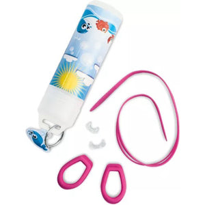 Ochelari de inot cu dioptrie pentru copii, culoare roz - Optivog